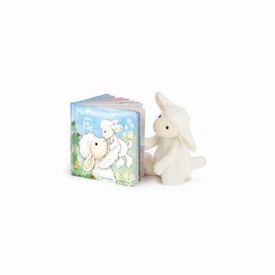 Jellycat My Mum and Me and Bashful Lamb Medium Australia | 785123ANX